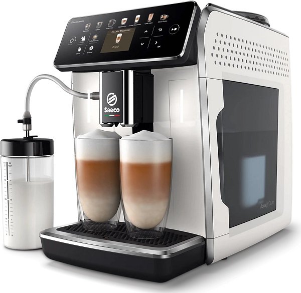 Кофемашина Saeco SM6580/10 GranAroma белая