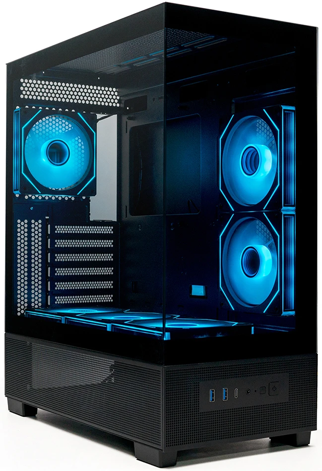 Корпус Xastra Q500 6ARGB-C10-UC Black