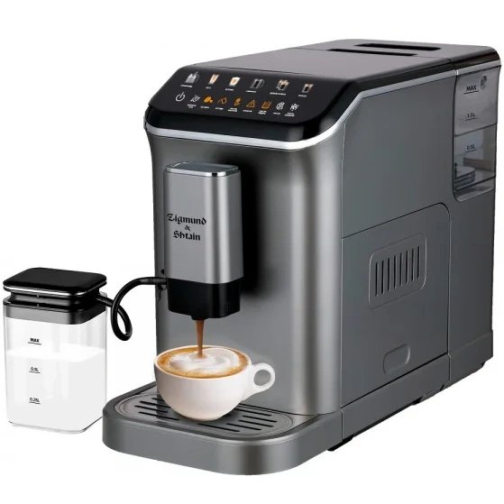 Кофемашина Zigmund Shtain ZACM-2000 серебро