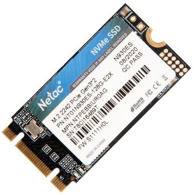 Накопитель SSD M2 128Gb Netac NT01N930ES-128G-E2X