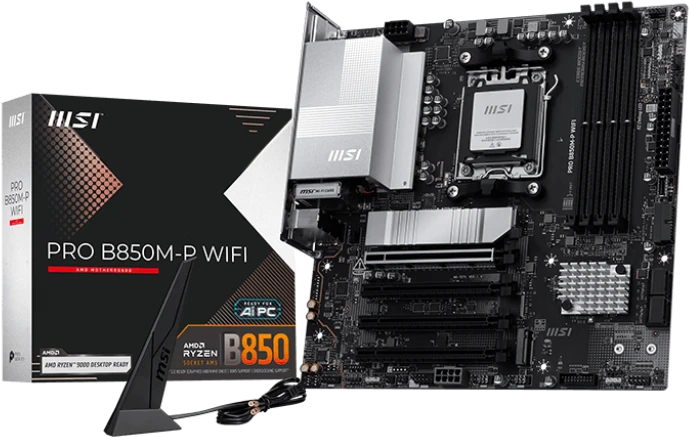 Материнская плата AM5 MSI B850M-P PRO WIFI