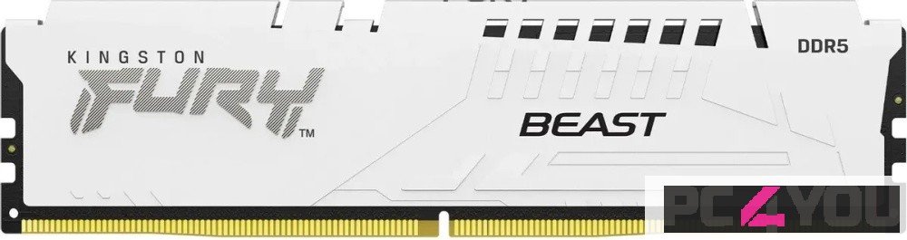 Модуль памяти DDR5 16Gb Kingston 5600 Fury Beast KF556C36BWE-16