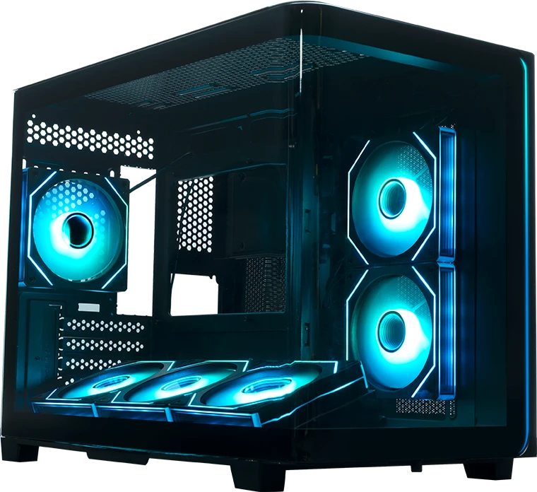 Корпус Xastra QR600M 6ARGB C10-UC Black