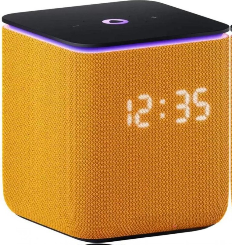 Яндекс Миди Zigbee оранжевая (с часами)