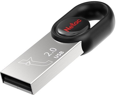 Флешка 32GB Netac UM2 USB 2.0 NT03UM2N-032G-20BK