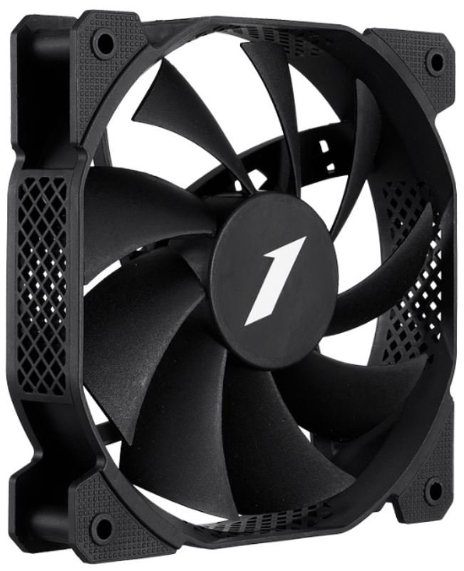 Кулер для корпуса 120mm 1STPLAYER F Black, 3pin, 1100rpm, F-BK-3P