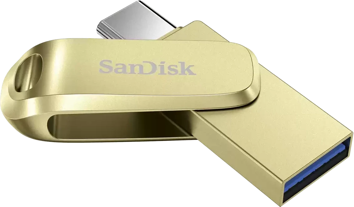Флешка USB3 128Gb SanDisk Ultra Drive Luxe SDDDC4-128G-G46GD