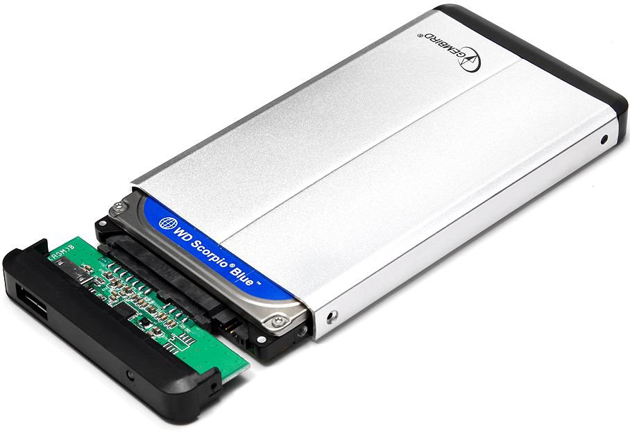 Коробка для HDD 2,5'' USB 3.0 Gembird EE2-U3S-2-S