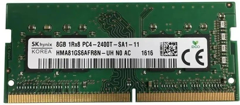 Б/у Модуль памяти SODIMM DDR4 8GB Hynix 2400 HMA81GS6AFR8N-UH