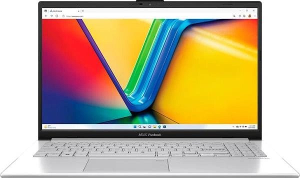 15.6" Ноутбук Asus VivoBook (E1504FA-BQ5029) AMD Ryzen 5 40 8/512Gb AMD Radeon 610M серебристый