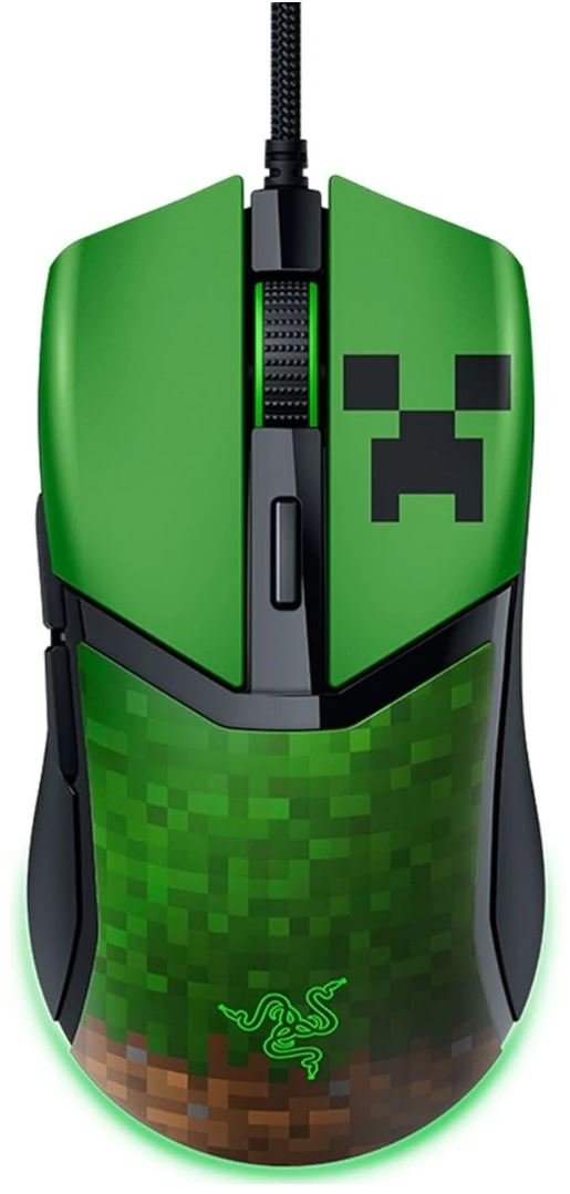 Мышь игровая Razer Cobra Minecraft Edition, RZ01-04650200-R3M1