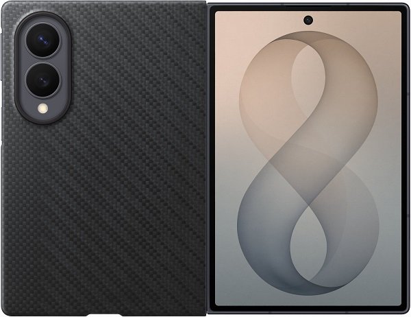 Чехол-накладка+пленка Samsung Carbon Magnet Case Galaxy Z Fold8 (EF-KF971) черный