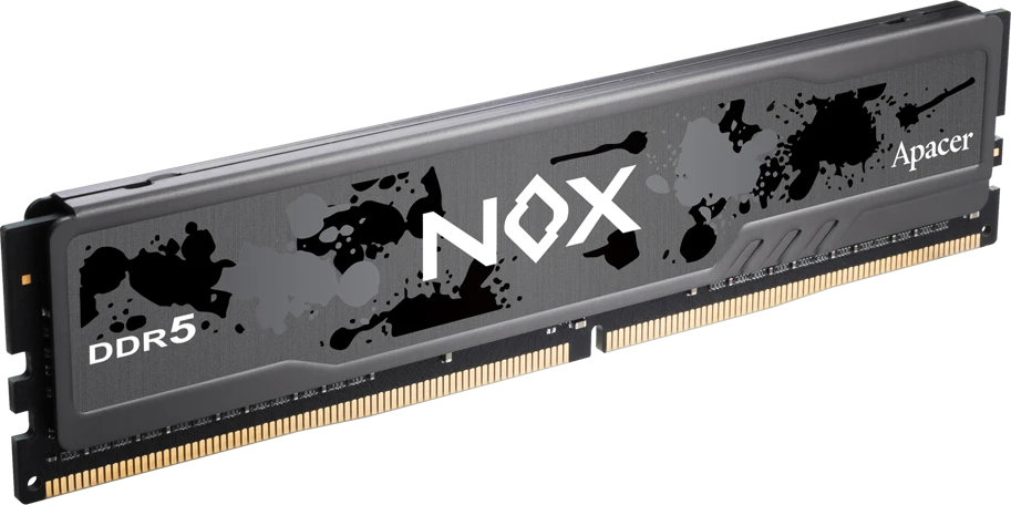 Модуль памяти DDR5 16Gb Apacer 5200 Nox AH5U16G52C522MBAA-1