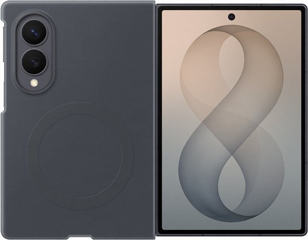 Чехол-накладка+пленка Samsung Silicone Magnet Case Galaxy Z Fold8 (EF-EF971) черный