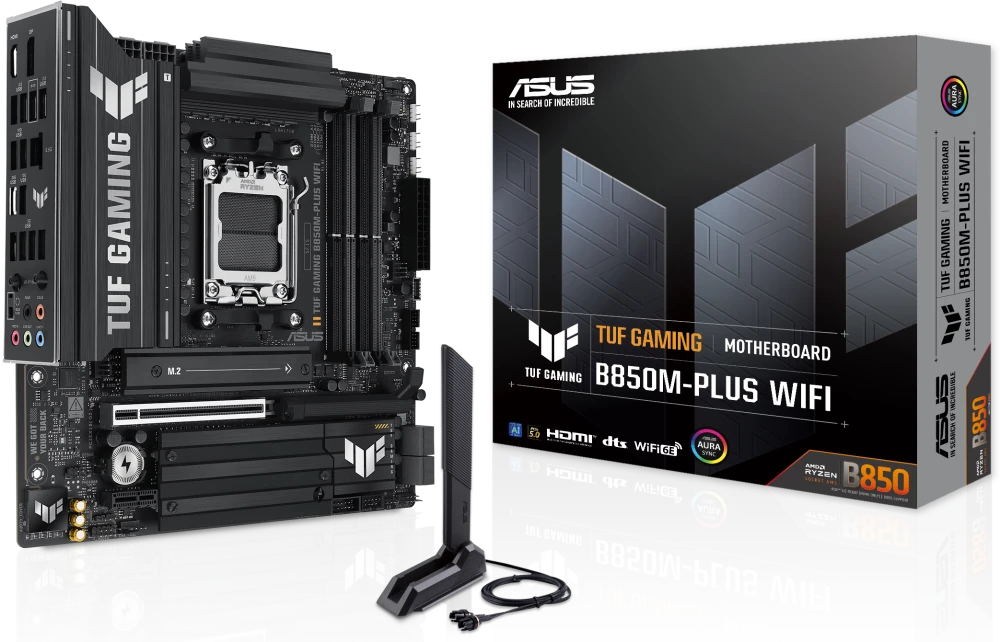 Материнская плата AM5 Asus B850M-PLUS TUF Gaming WIFI