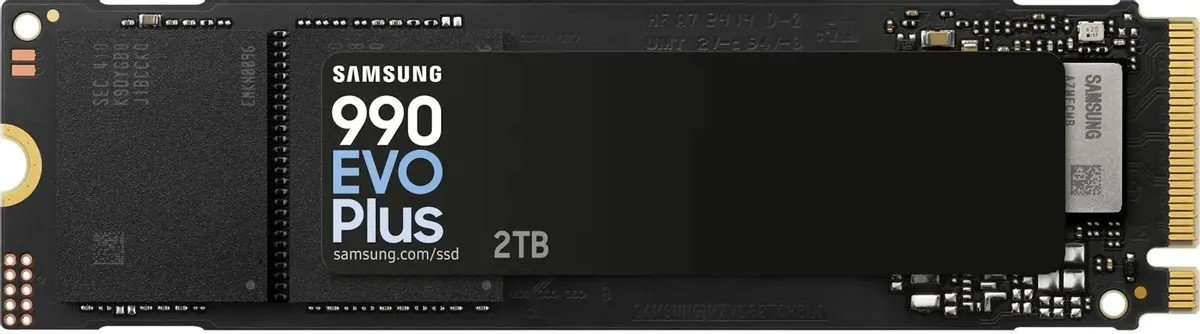 Твердотельный накопитель M.2 2280 NVMe 2TB Samsung 990 EVO Plus (MZ-V9S2T0BW)