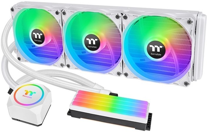 Система водяного охлаждения Thermaltake Floe RC360 Snow Edition CL-W331-PL12WT-A