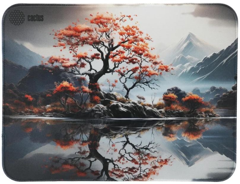 Коврик для мыши Cactus Lake, 400×300×3мм, рисунок