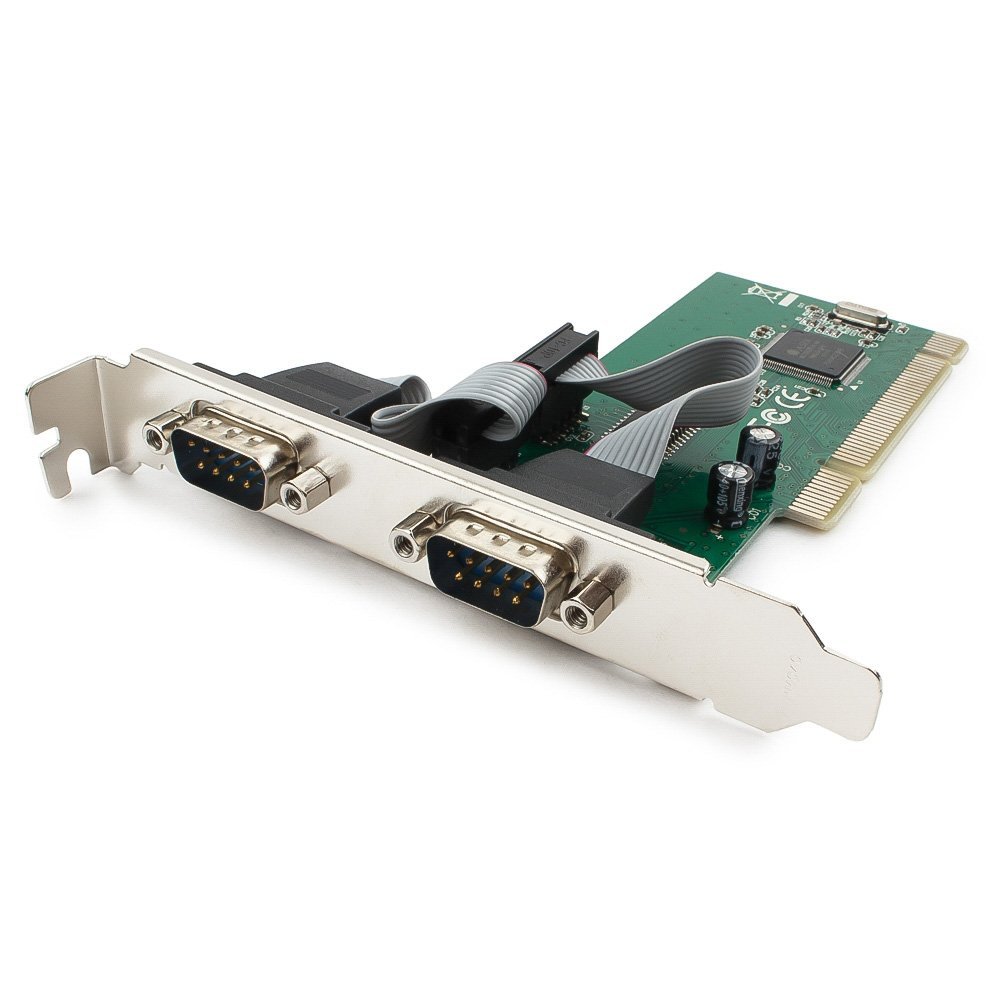 Контроллер PCI-2xComport Gembird SPC-1 (RS232, MOSCHIP MCS9865)