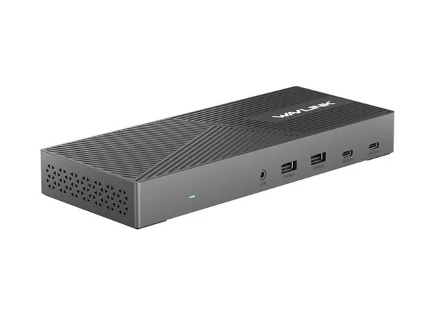 Док-станция WAVLINK WL-UG69PD25 PRO (2x DP 1.2, 3x HDMI 2.0, Jack 3.5, 4x USB-A 3.1, 3x USB-C 3.2