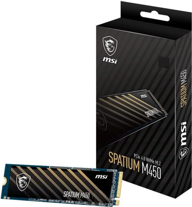 Накопитель SSD M2 500Gb MSI Spatium M450