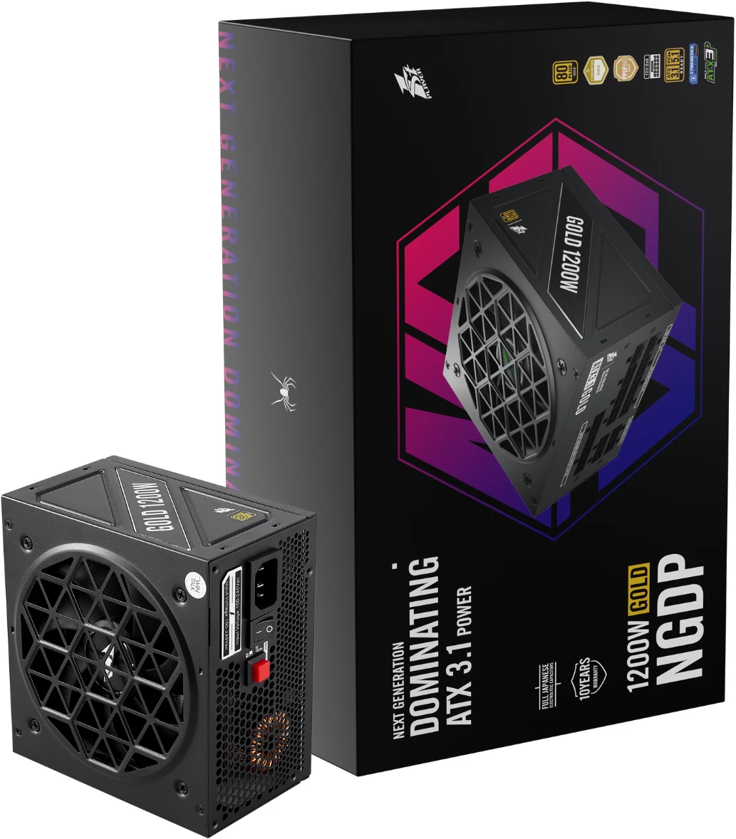 Блок питания 1200W 1stPlayer NGDP HA-1200BA4 Black