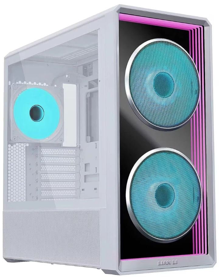 Корпус Lian Li LANCOOL 217 INF White (Mid-Tower, E-ATX, закаленное стекло, 3xARGB PWM)