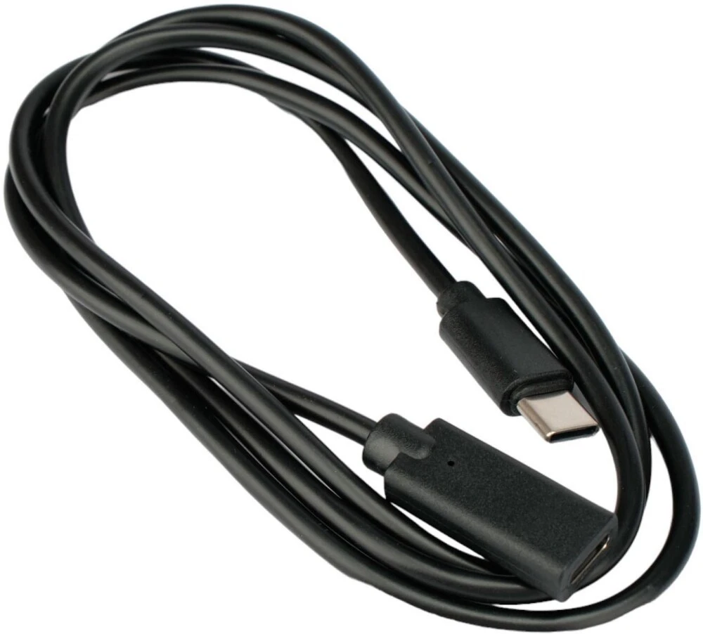 Кабель USB C(M)-C(F) 1m удлинитель Cablexpert CCP-USB2-CMCF-1M