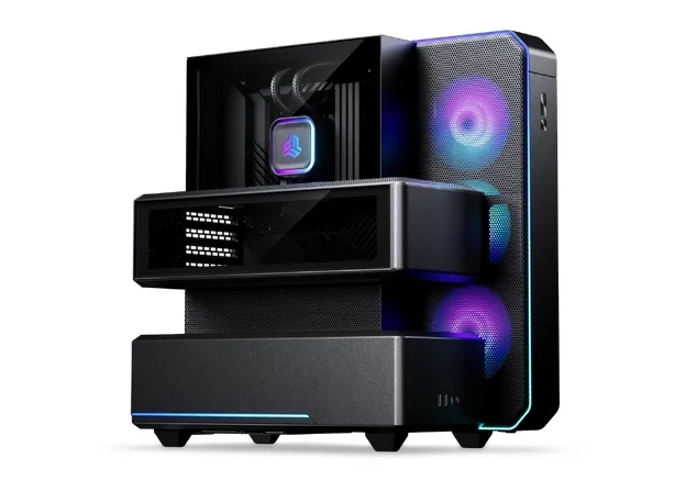 Корпус Phanteks EX5 Plus Black (Midi-Tower, ATX, СЖО 360mm ARGB, закаленное стекло, 1x120mm ARGB)