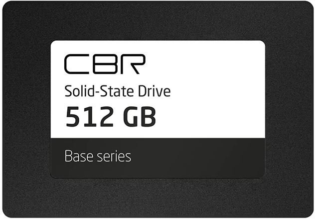 Твердотельный накопитель 2.5" SATA 512GB CBR ST24 (SSD-512GB-2.5-ST24)