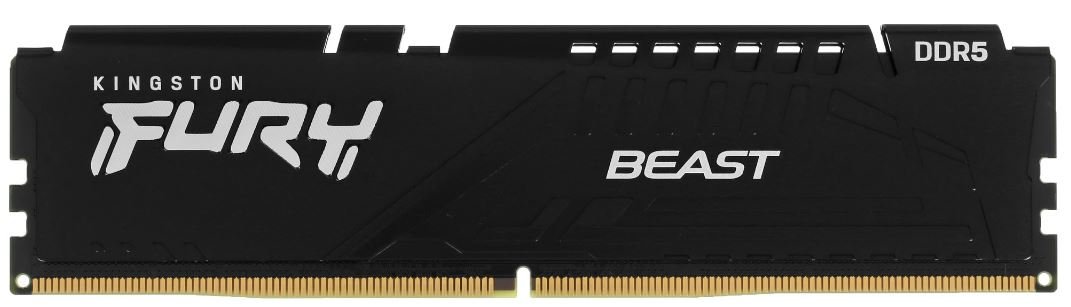 Модуль памяти DDR5 16GB Kingston FURY Beast Black 5200 KF552C40BB-16 OEM