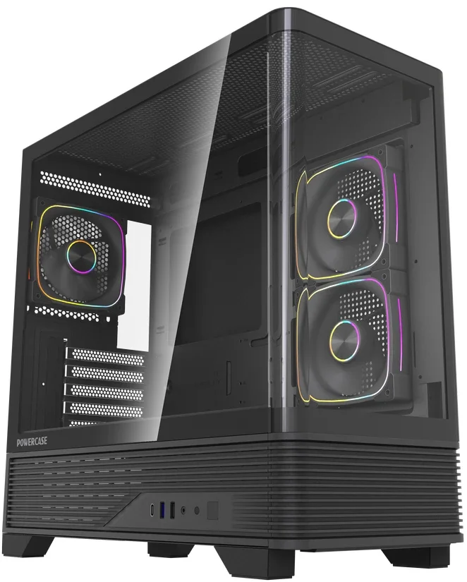 Корпус Powercase Vision Micro M6B (CVMM6B-A3)