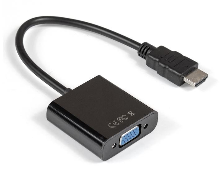 Конвертер HDMI-VGA ExeGate EX284926RUS, 19M/15F, 0,15м