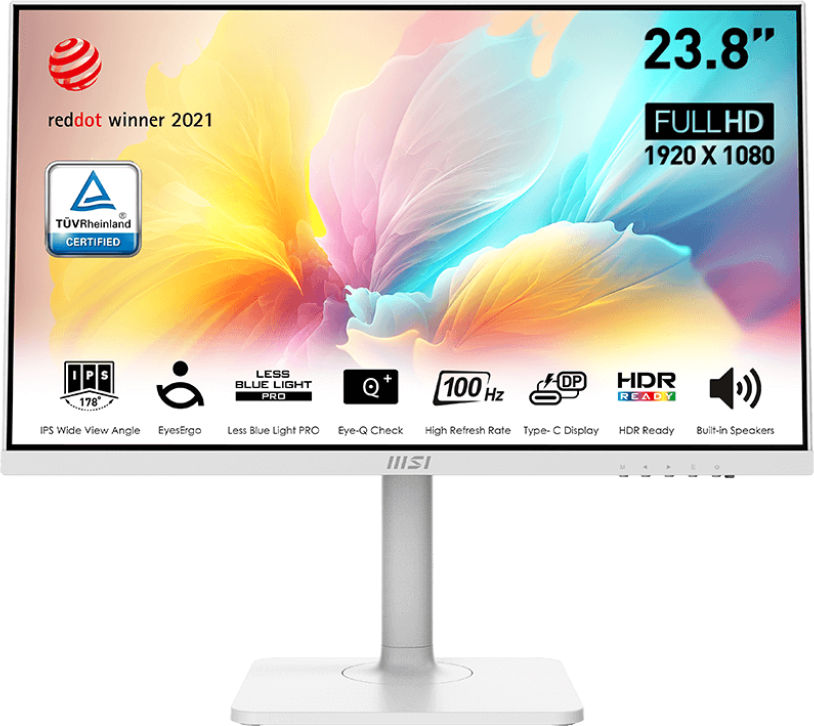 Монитор 23,8" MSI Modern MD2412PW (9S6-3PA59H-096)