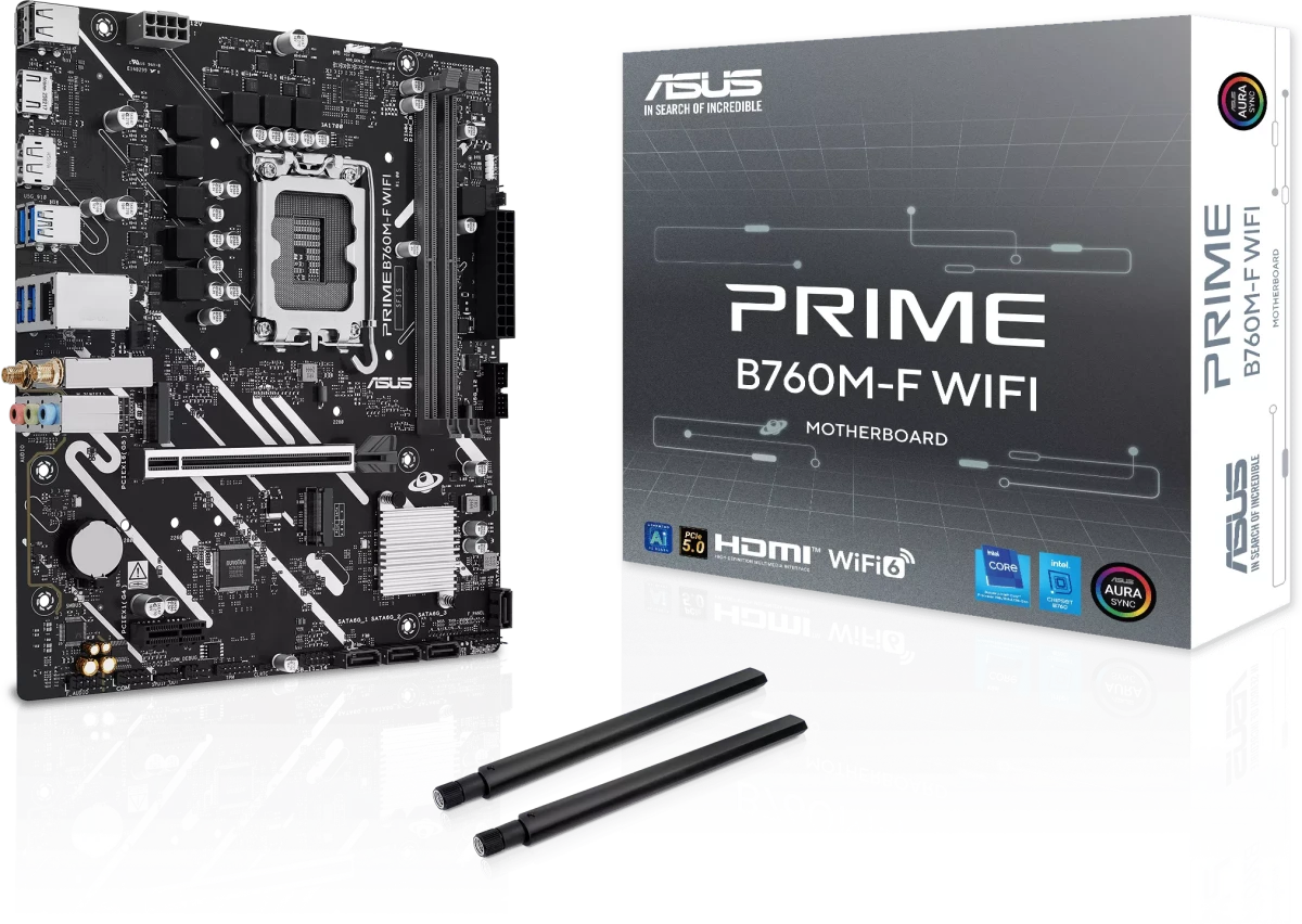 Материнская плата 1700 Asus B760M-F Prime WIFI