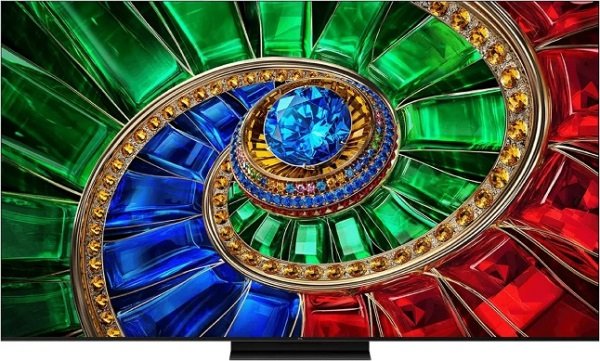 65" Телевизор TCL 65RM7L, 4K UltraHD, Mini LED, 144 Гц, Google TV, черный (EAC)