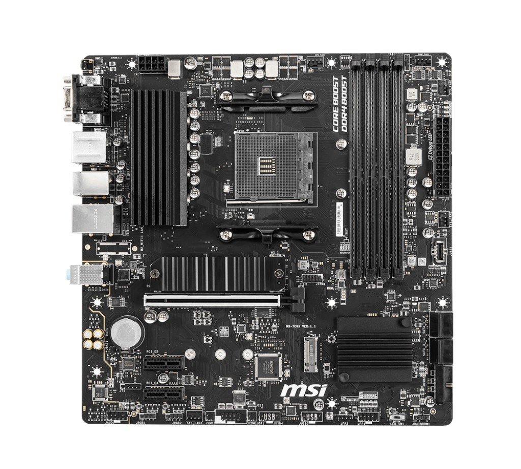 Материнская плата AM4 MSI B550M PRO-VDH (mATX, 4xDDR4)