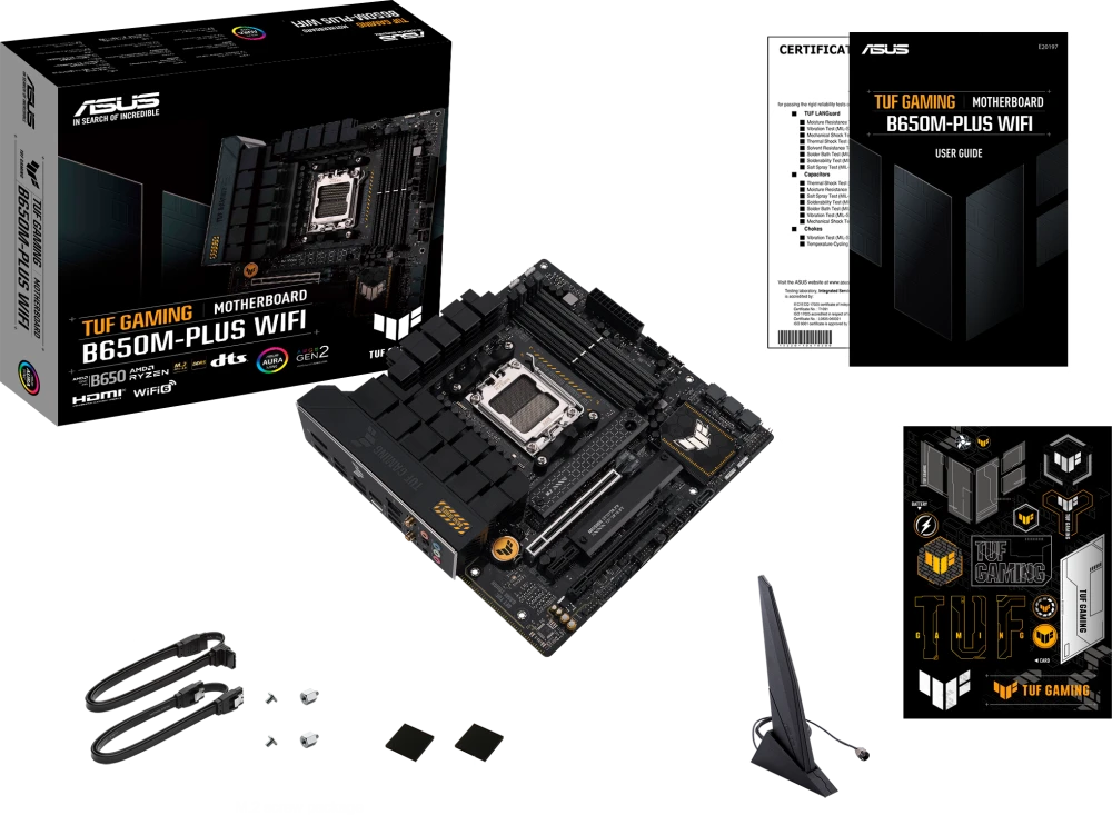 Материнская плата AM5 Asus B650M-Plus TUF Gaming WIFI