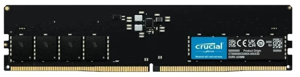 Модуль памяти DDR5 16Gb Crucial 4800 CB16GU4800