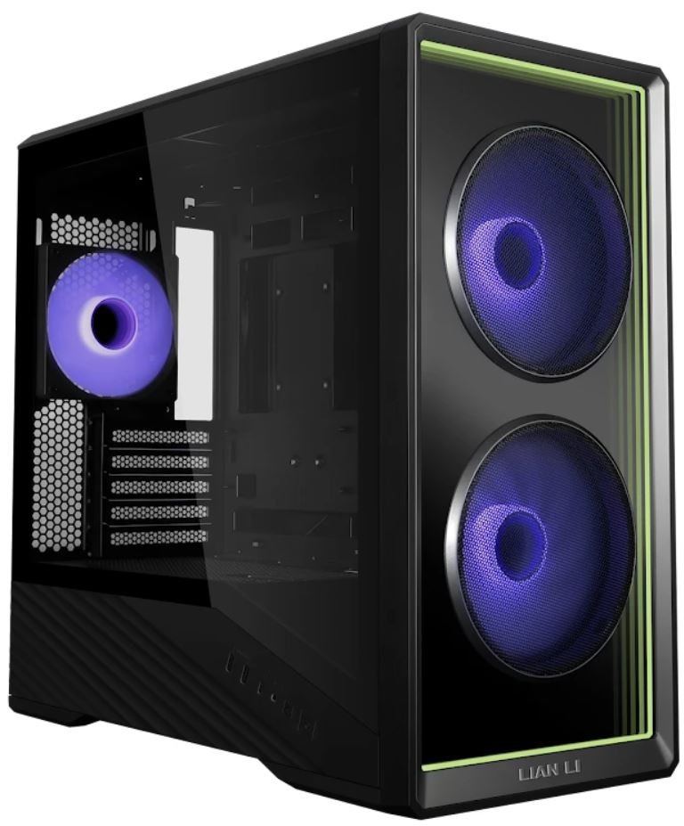 Корпус LIAN LI Vector 150 INFblack, m-ATX, 2x140, 1x120 ARGB