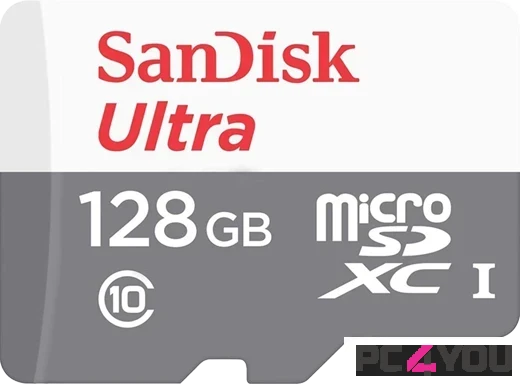 Карта памяти MicroSDXC 128Gb SanDisk SDSQUNR-128G-GN3MN