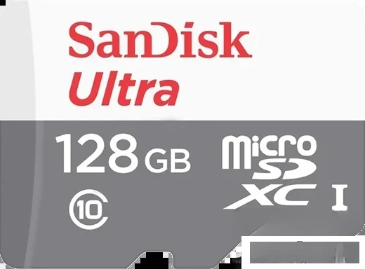 Карта памяти MicroSDXC 128Gb SanDisk SDSQUNR-128G-GN3MN