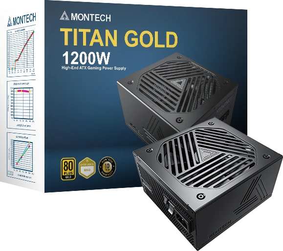 Блок питания 750W Montech Titan Gold TIS0123