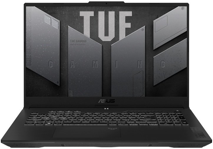 Ноутбук 17.3" Asus TUF Gaming F17 FX707VUR-HX225 (FHD/IPS/144) Core 5-210H/RTX 4050/16GB/512GB/Dos