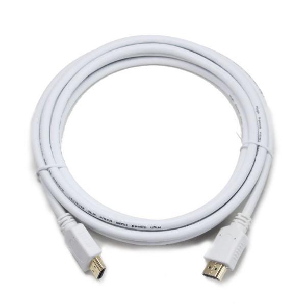 Кабель HDMI-HDMI 3m Cablexpert CC-HDMI4-W-10 (белый)