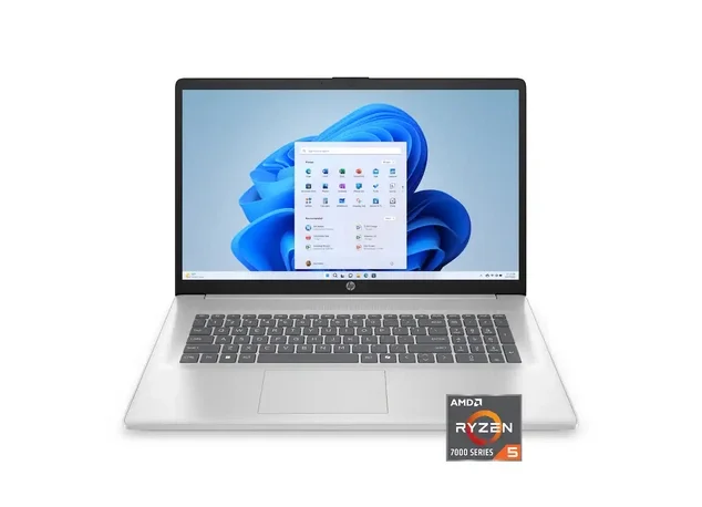 Ноутбук 17.3" HP Laptop 17-CP2025DX (IPS,FHD,Ryzen 5-7520U,8GB,512GB,Win 11 Home)