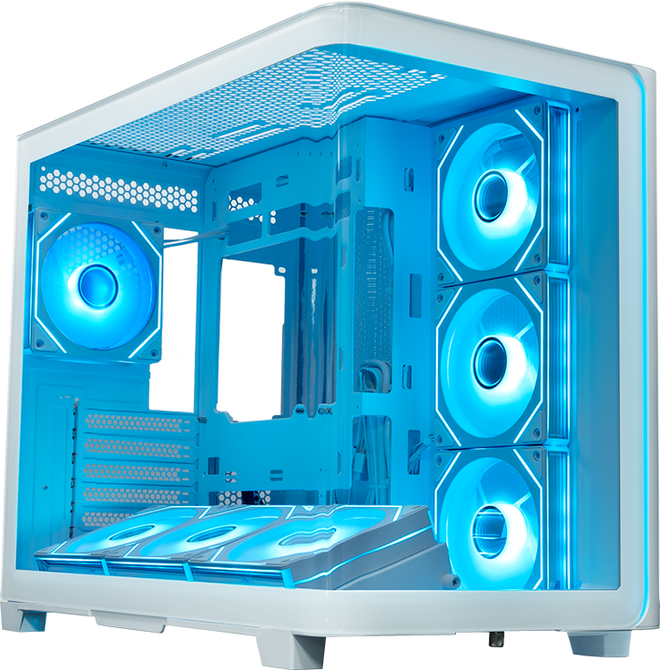 Корпус Xastra QR600 7ARGB C10-UC White