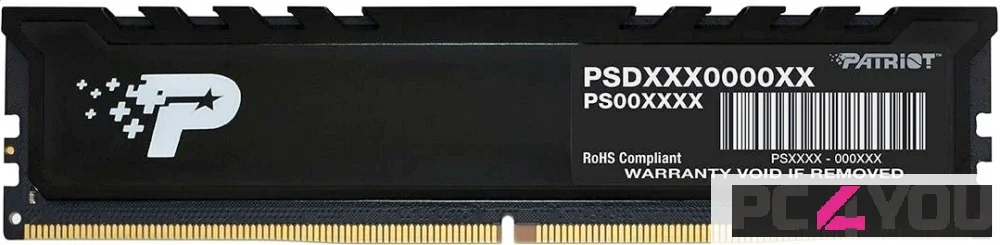 Модуль памяти DDR5 16Gb Patriot 5600 PSP516G560081H1