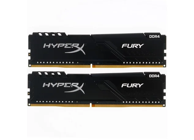 Б/у Модуль памяти DDR4 16GB (2x8GB) Kingston HyperX FURY XMP 2400MHz CL15 (HX424C15FB3K2/16)