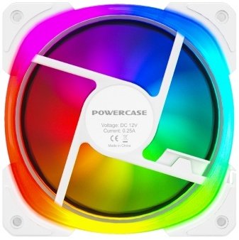 Кулер для корпуса 140mm Powercase CM21-14W ARGB